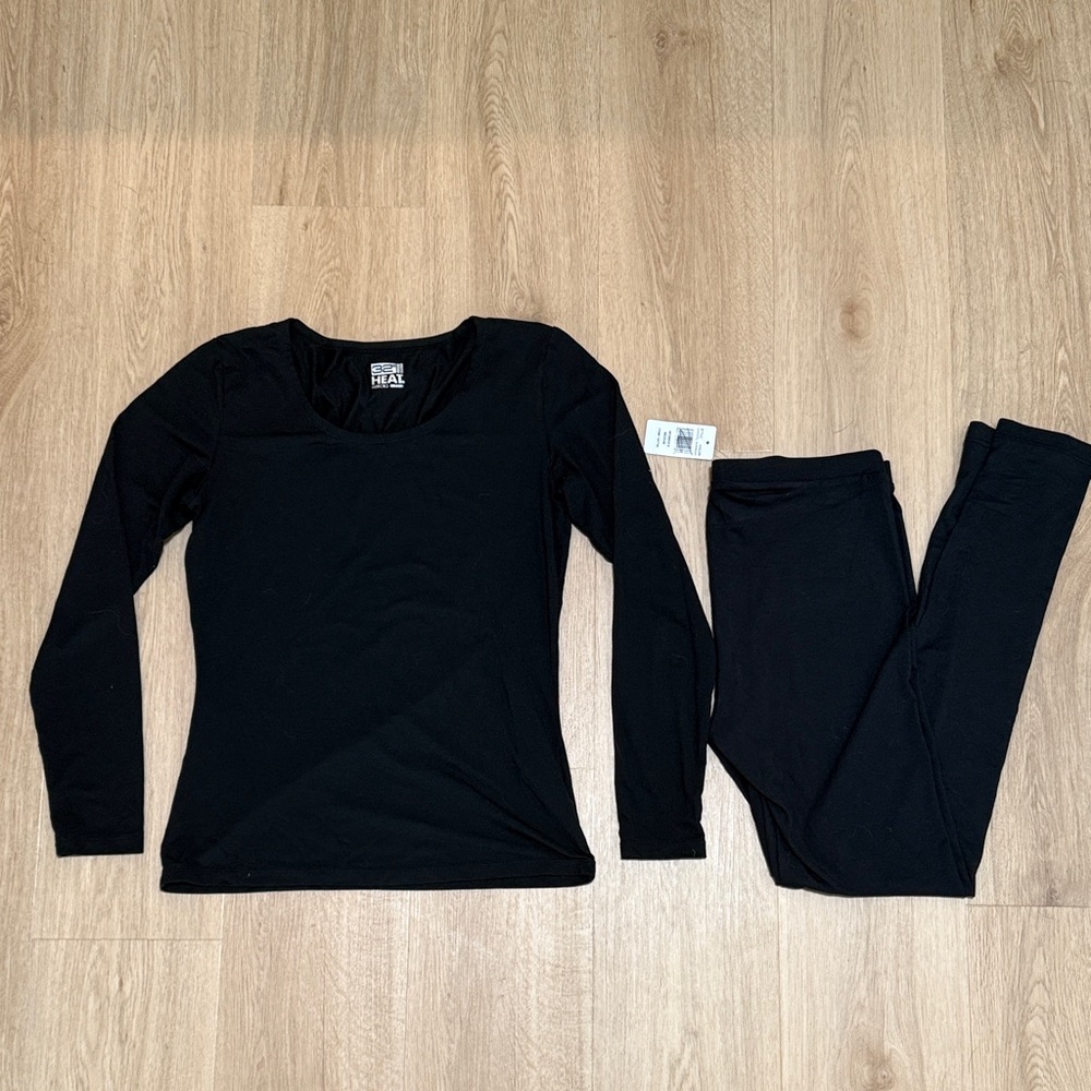 32 degrees heat base layer set women’s M NWT